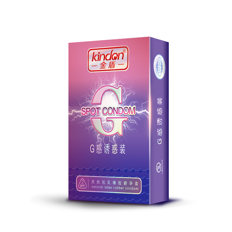 <strong>金盾避孕套G点系列诱惑装2只装</strong>